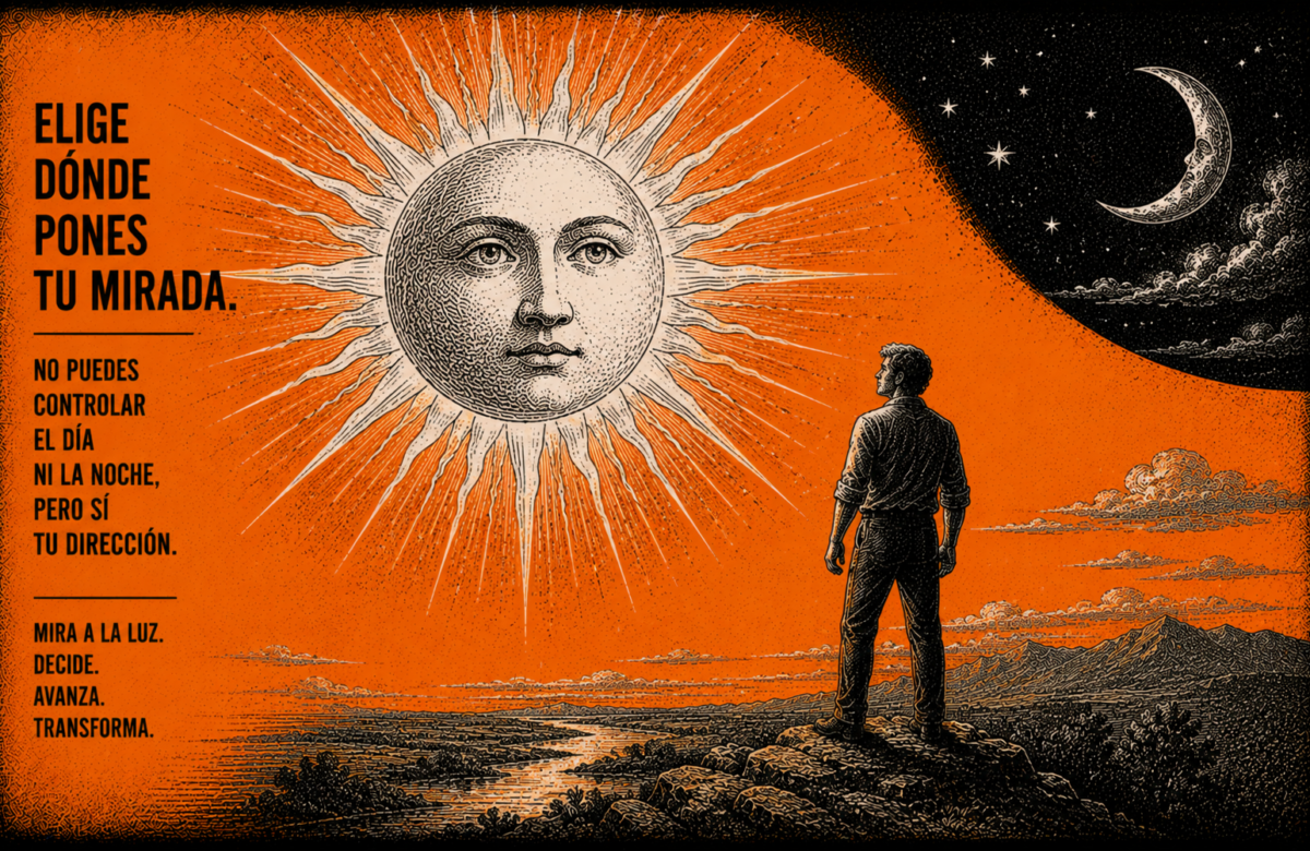 La noche sigue al día, y no al contario